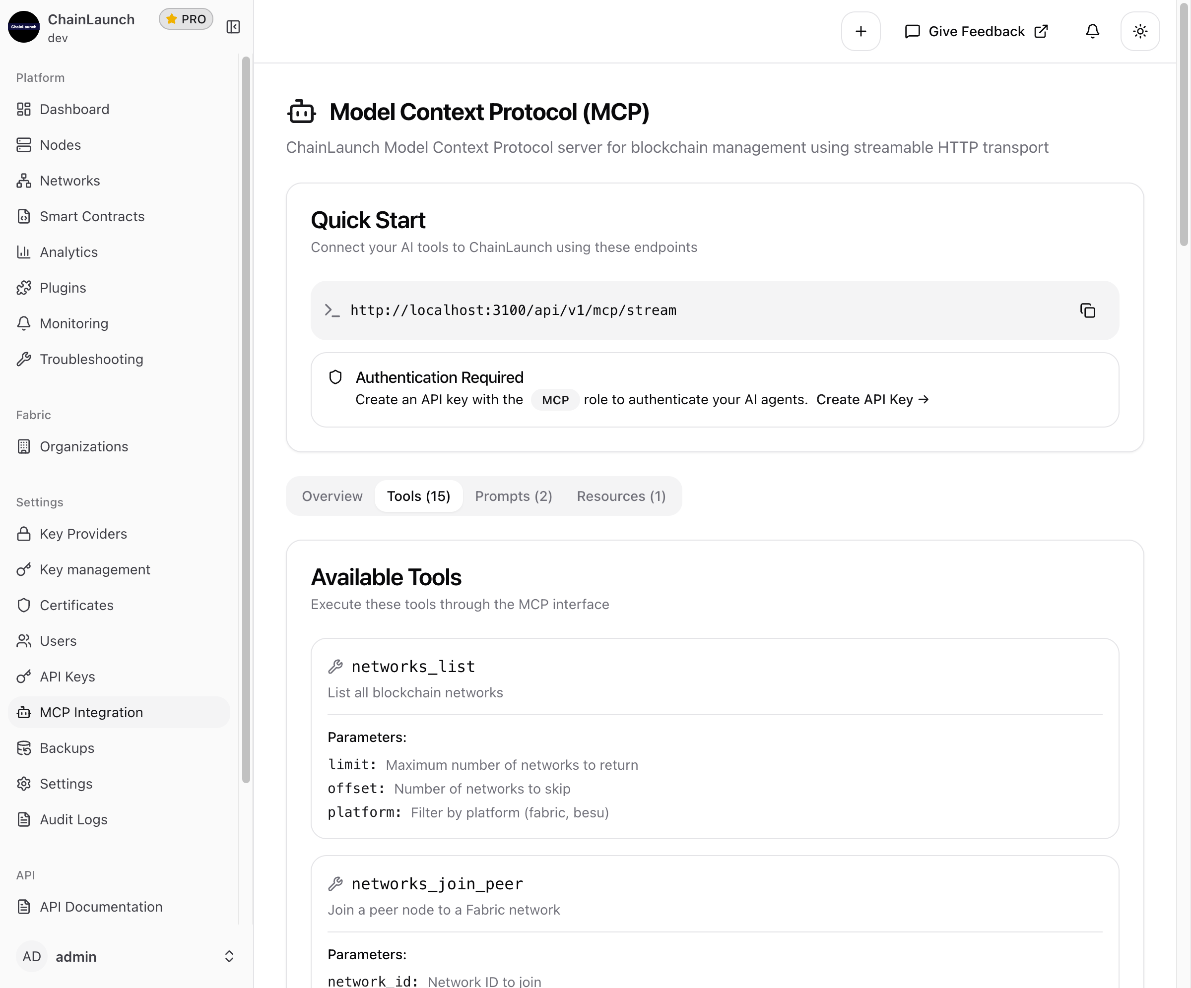 MCP Tools